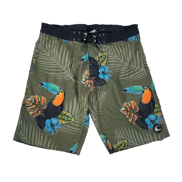 Wave Life Men’s Board Short Swimming Trunks Size 34. - Picture 1 of 8
